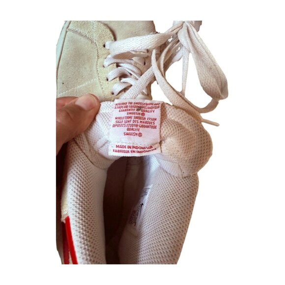 Nike SB Blazer Mid '77 Vintage – Light Tan Suede with Red Swoosh (Men’s Size 10) - Picture 8 of 10